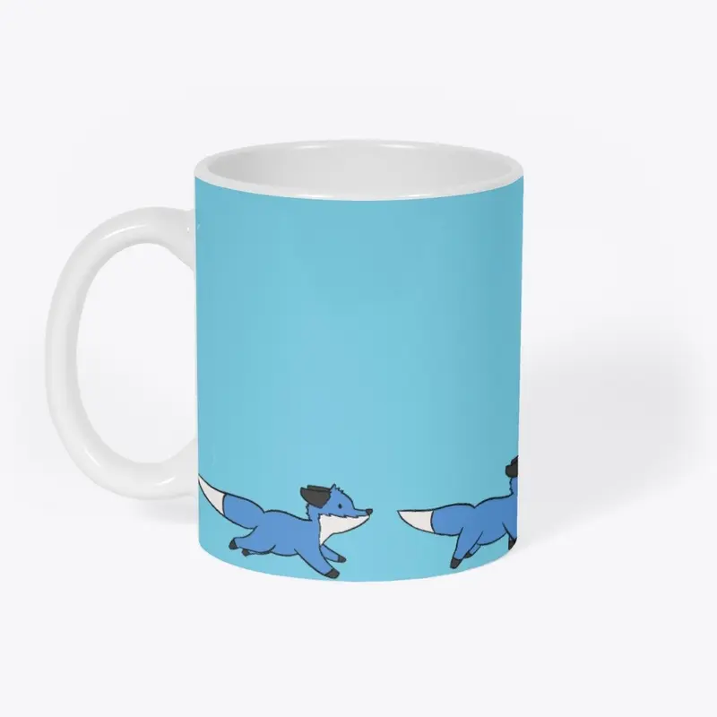 Running Fox Mug