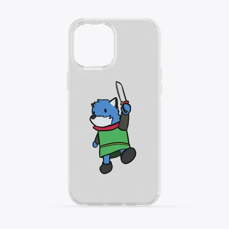 Waddle Fox iPhone Case Clear