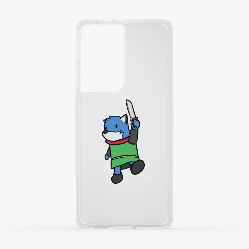 Waddle Fox Samsung Case Clear